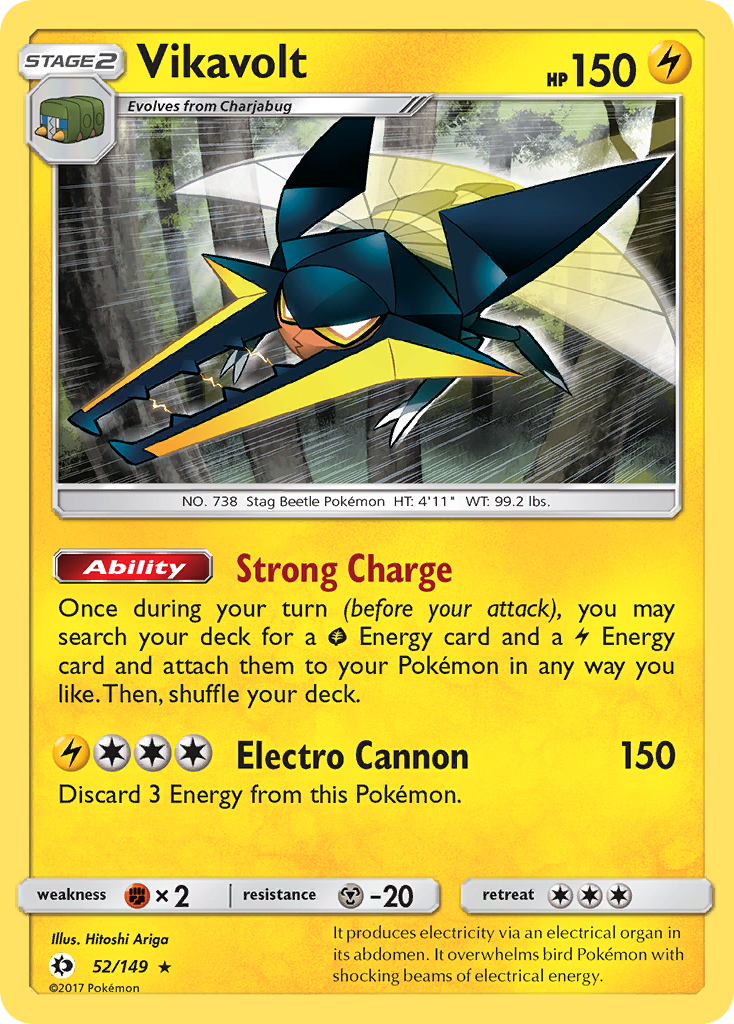 Vikavolt — illustrated card
