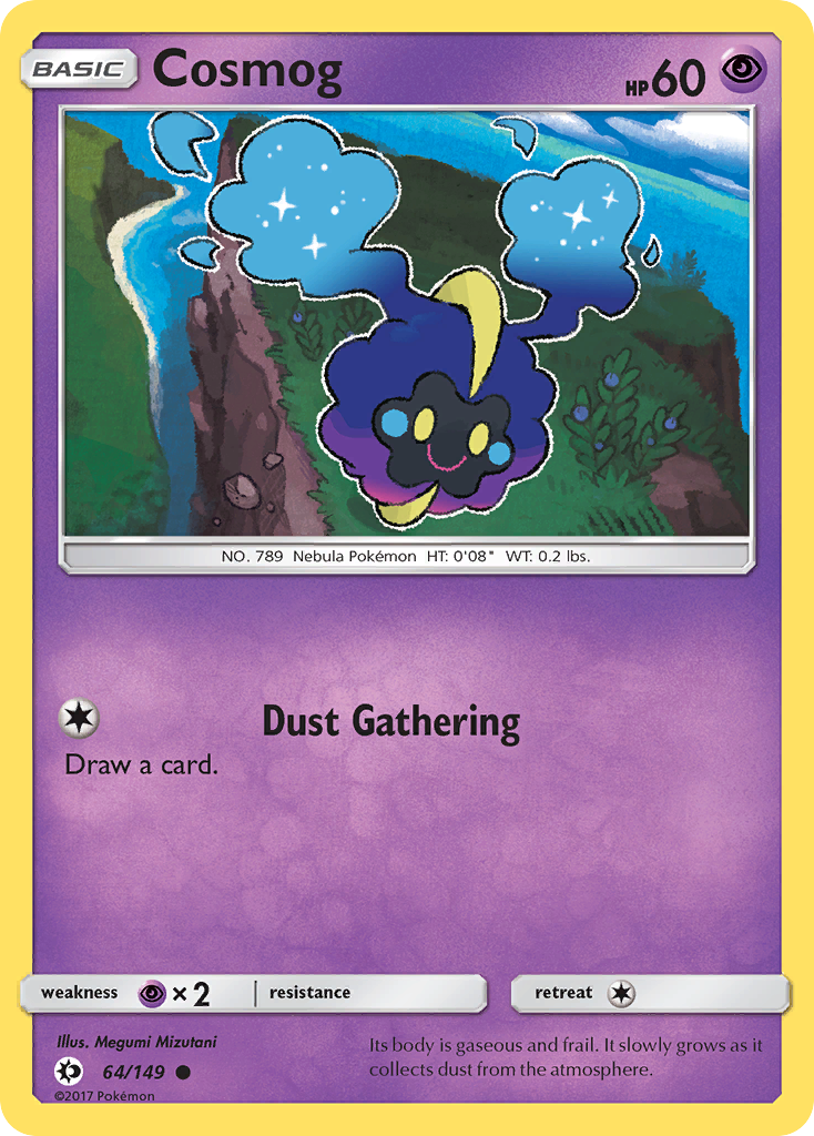 Cosmog — illustrated card