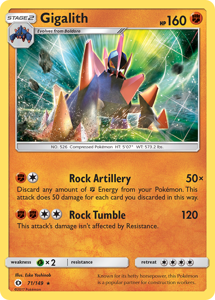 Gigalith — illustrated card