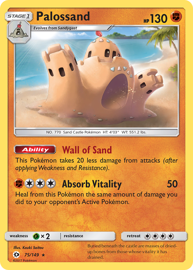 Palossand — illustrated card