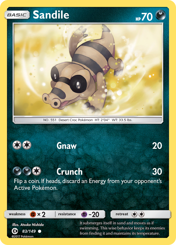 Sandile — illustrated card