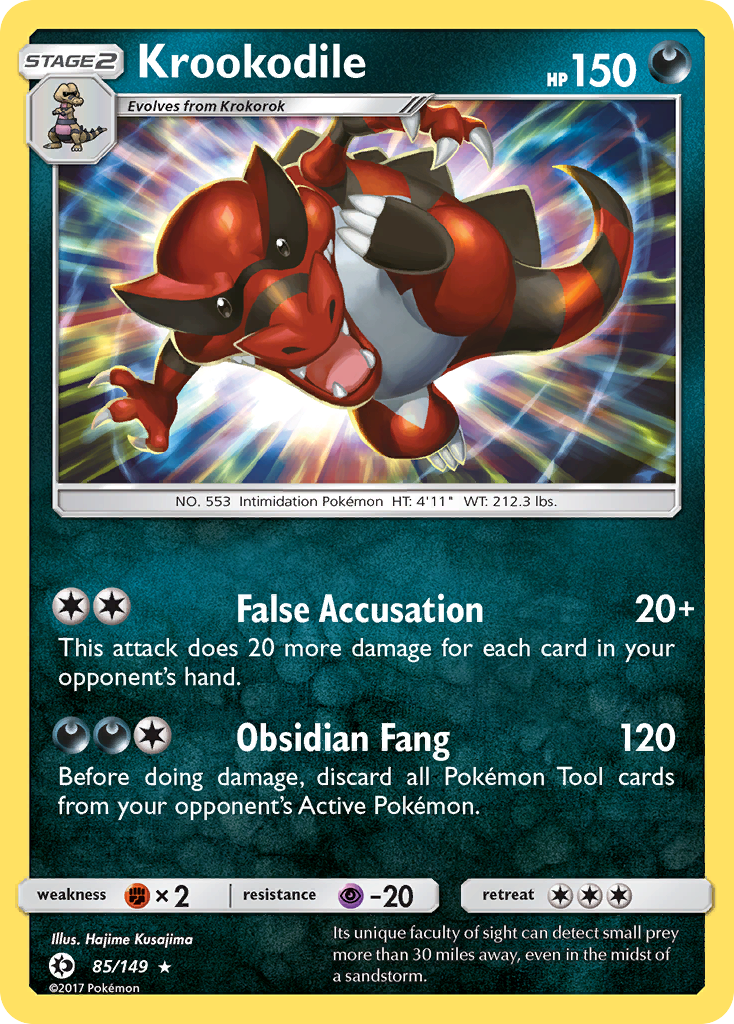 Krookodile — illustrated card
