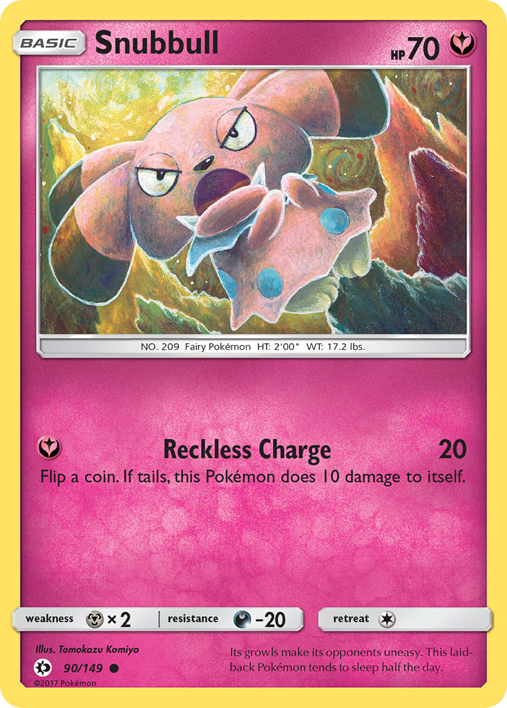 Snubbull — illustrated card