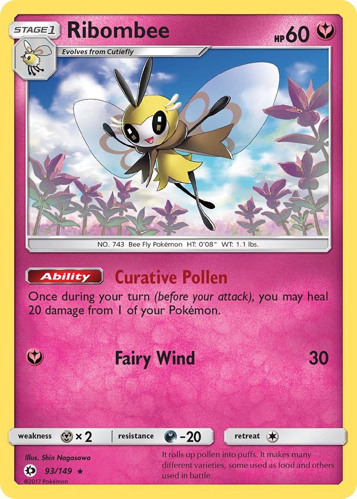 Ribombee — illustrated card