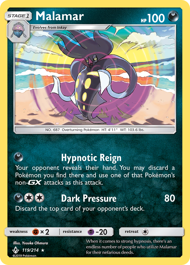 Malamar — illustrated card
