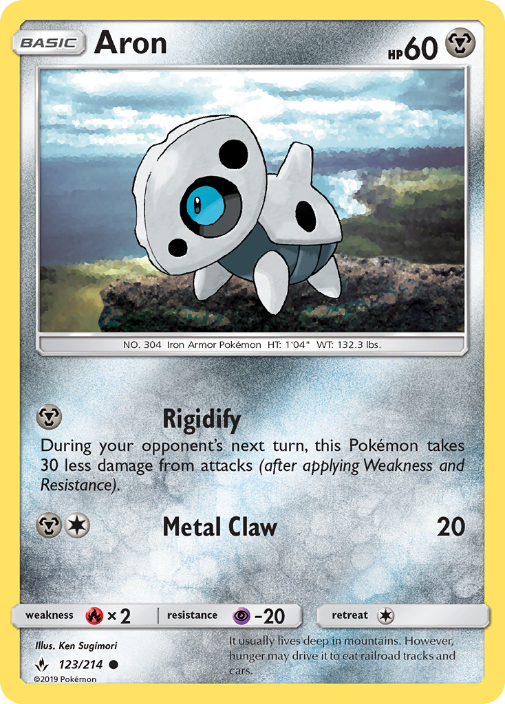 Aron — illustrated card