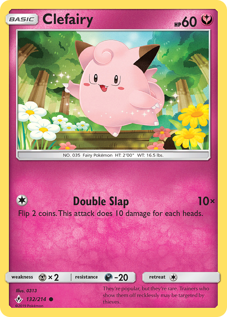 Clefairy — illustrated card