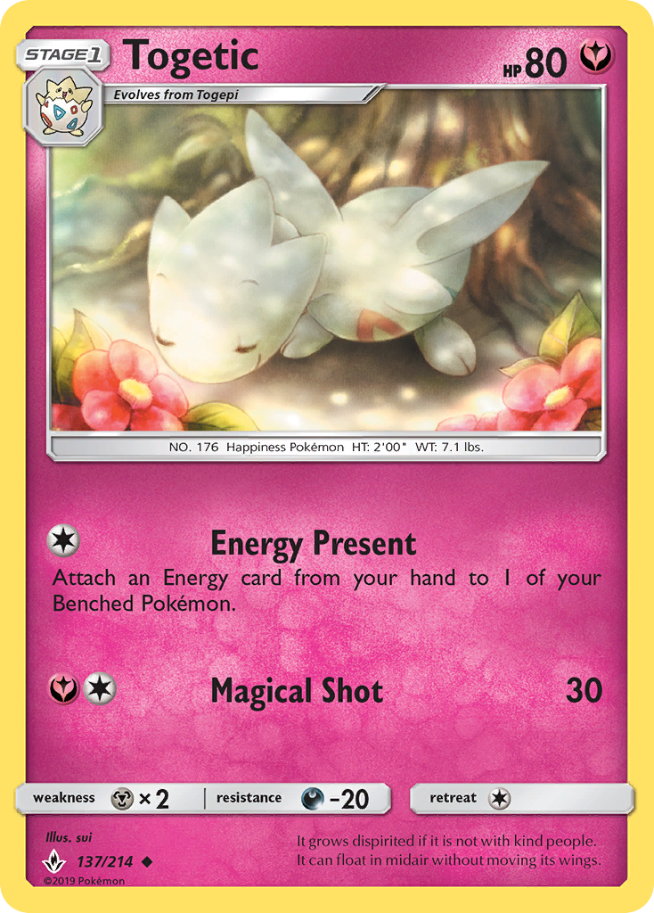 Togetic — illustrated card