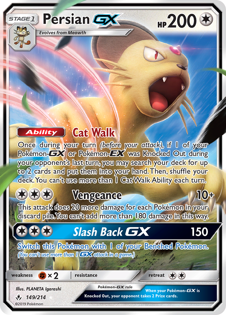 Persian-GX — illustrated card