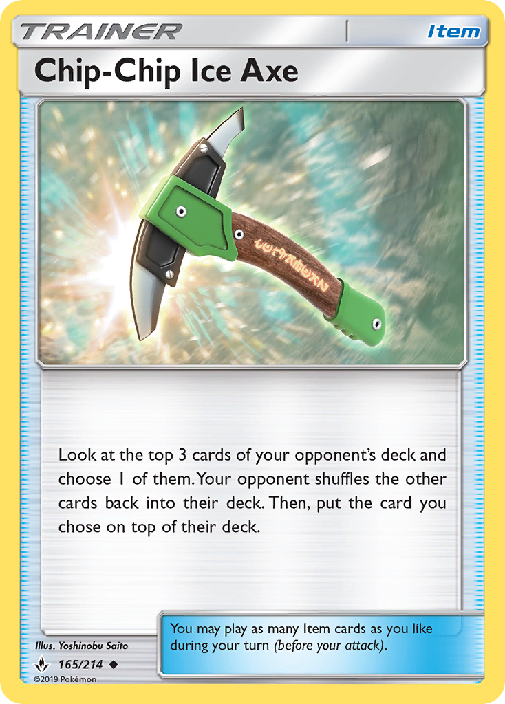 Chip-Chip Ice Axe — illustrated card