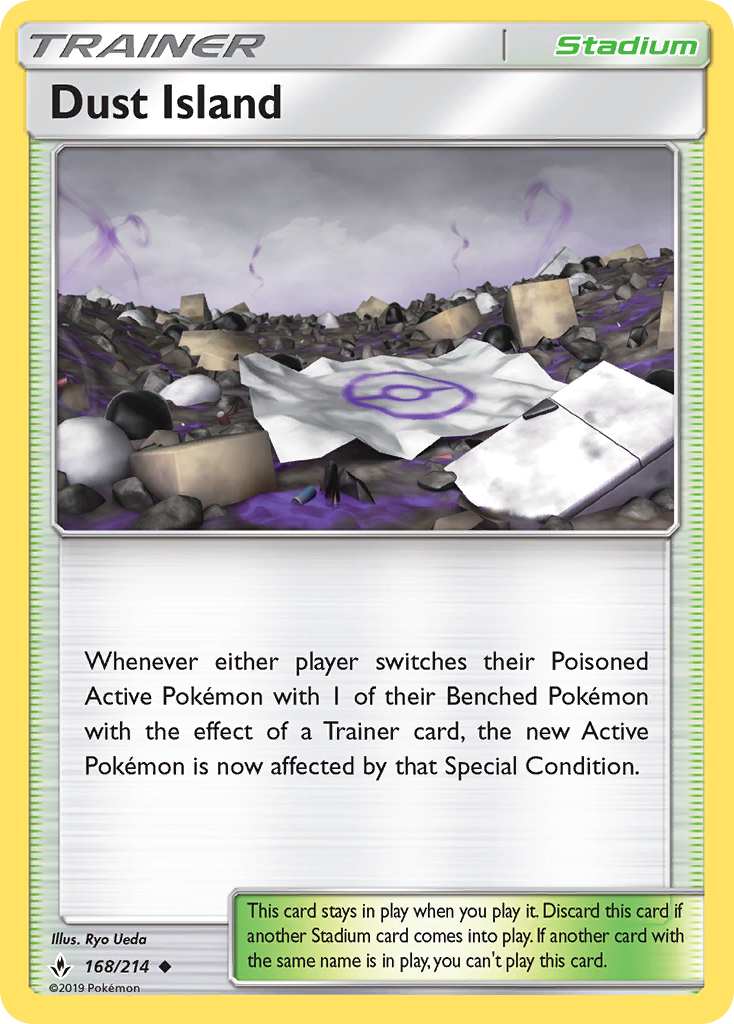 Dust Island — illustrated card