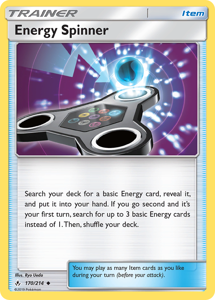 Energy Spinner — illustrated card