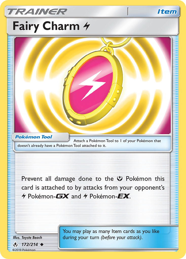 Fairy Charm Lightning — illustrated card