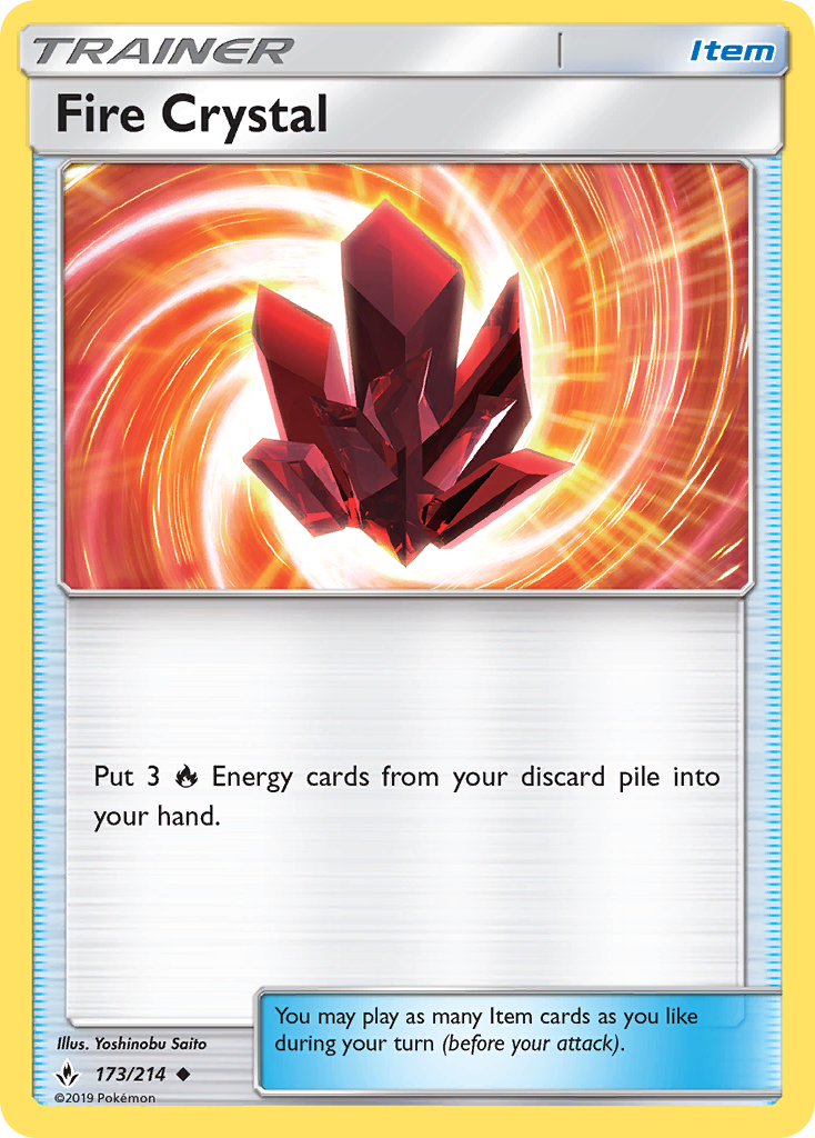 Fire Crystal — illustrated card