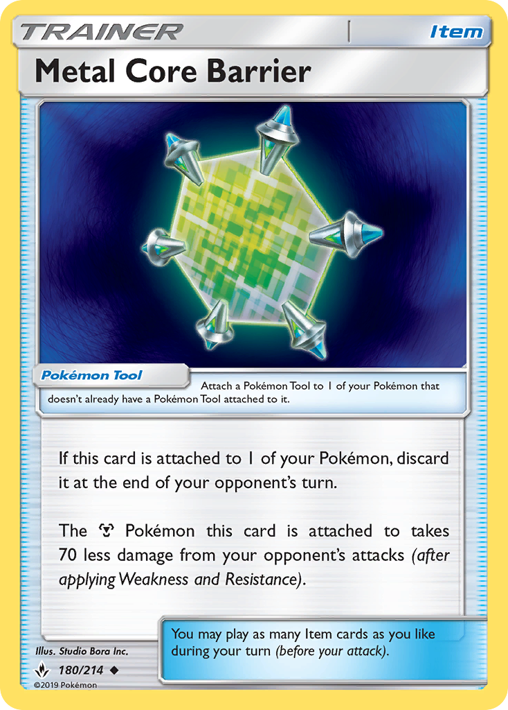 Metal Core Barrier — illustrated card