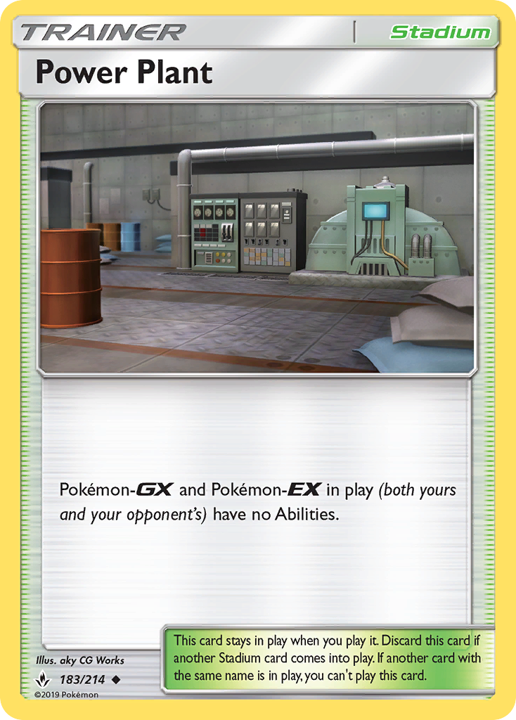 Power Plant — illustrated card