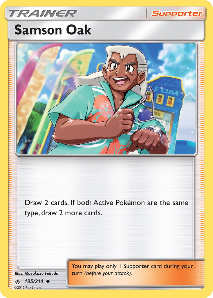 Samson Oak — illustrated card