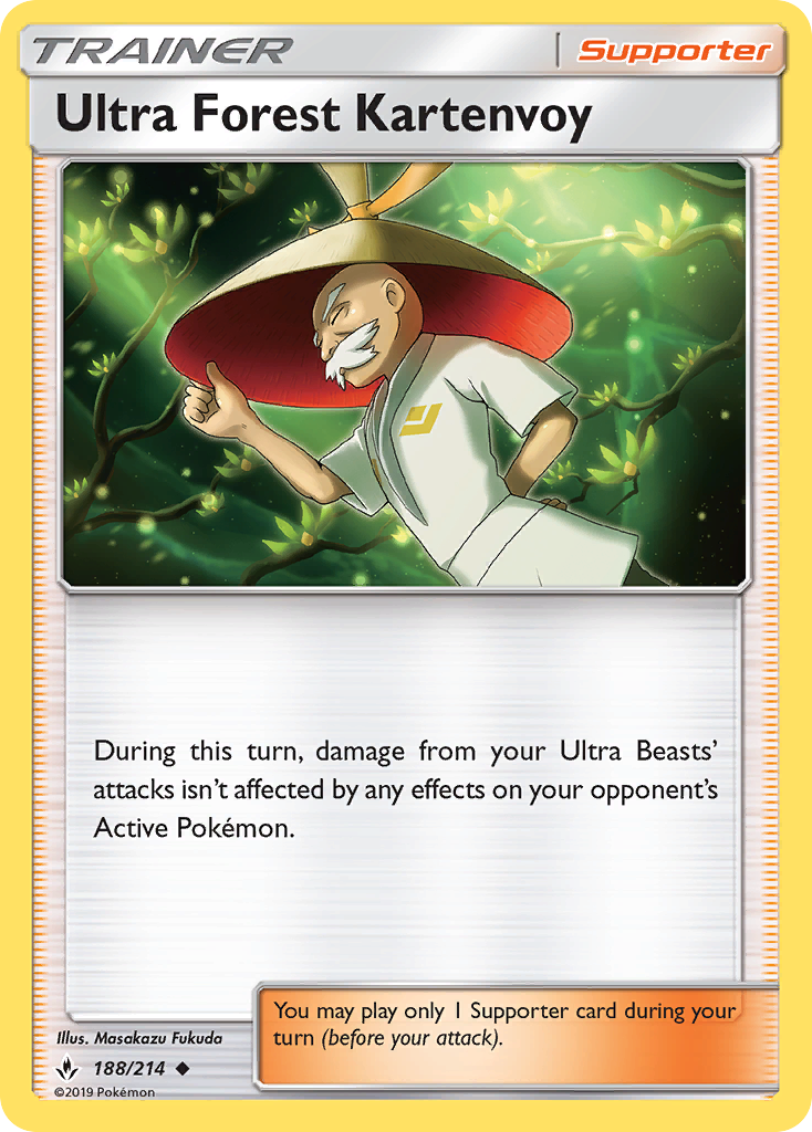 Ultra Forest Kartenvoy — illustrated card