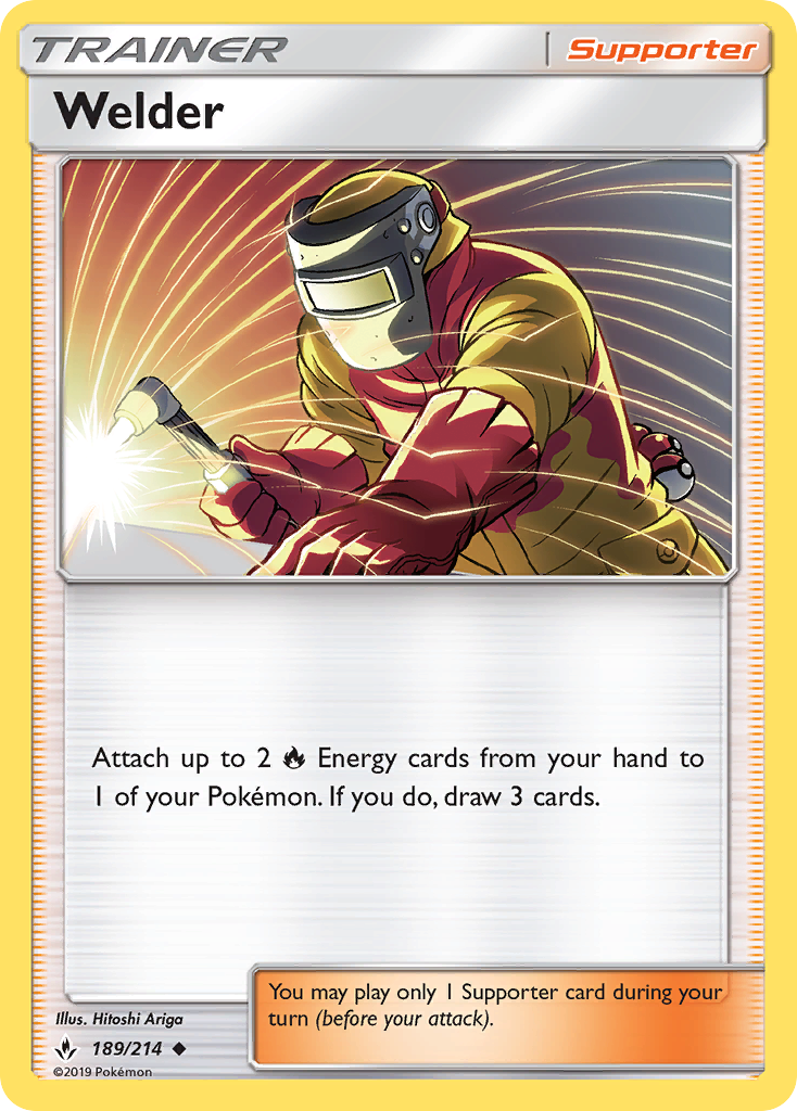 Welder — illustrated card