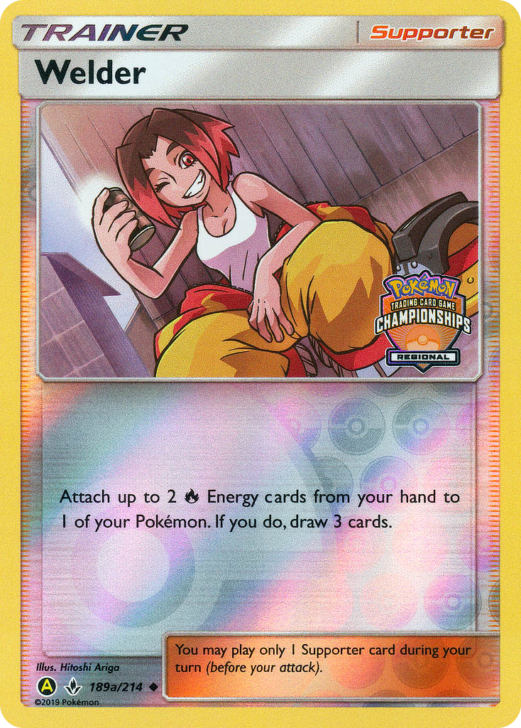 Welder — illustrated card