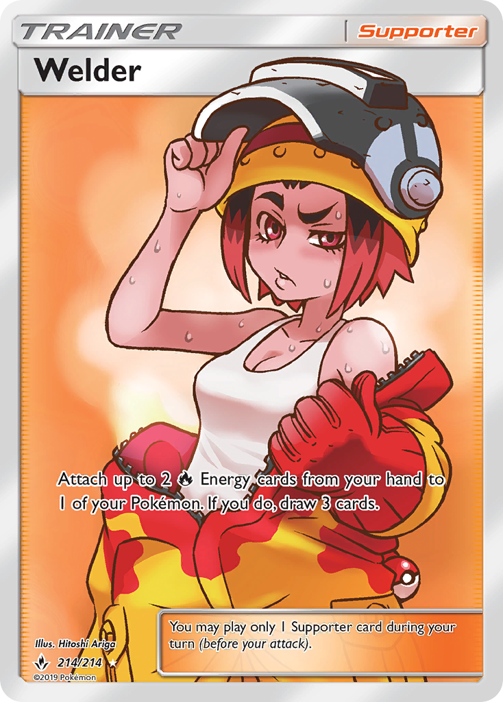 Welder — illustrated card