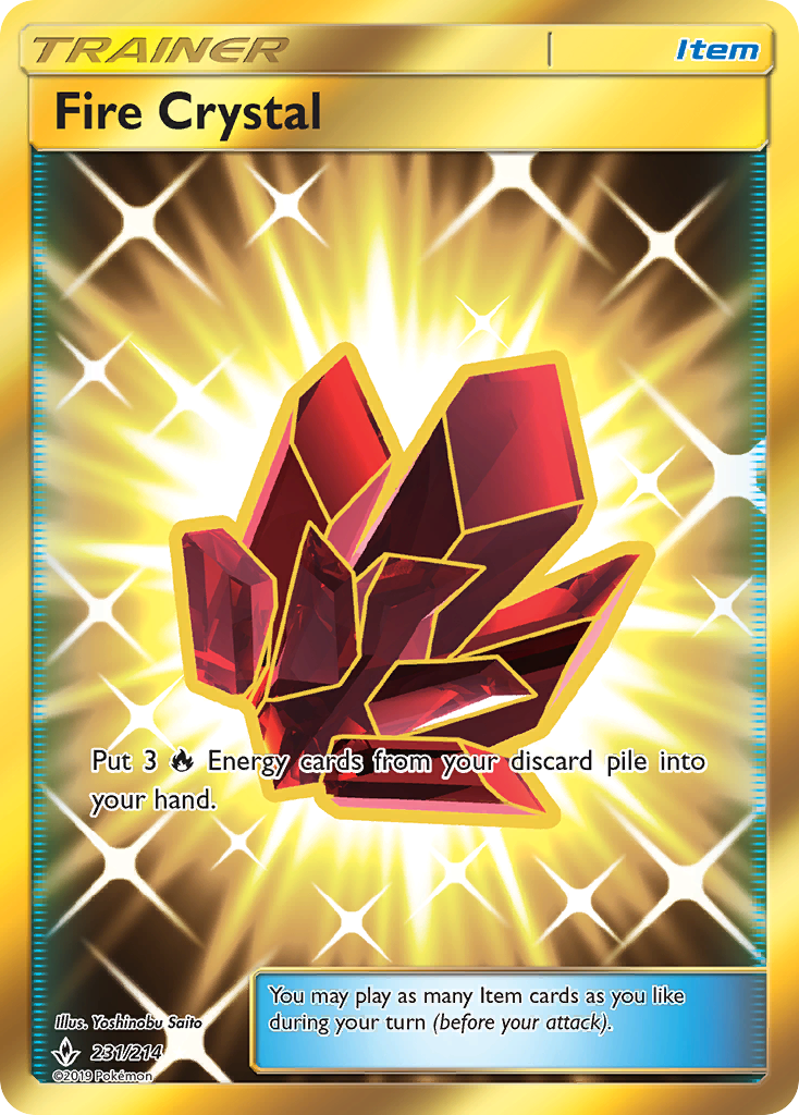 Fire Crystal — illustrated card
