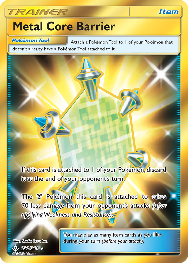 Metal Core Barrier — illustrated card