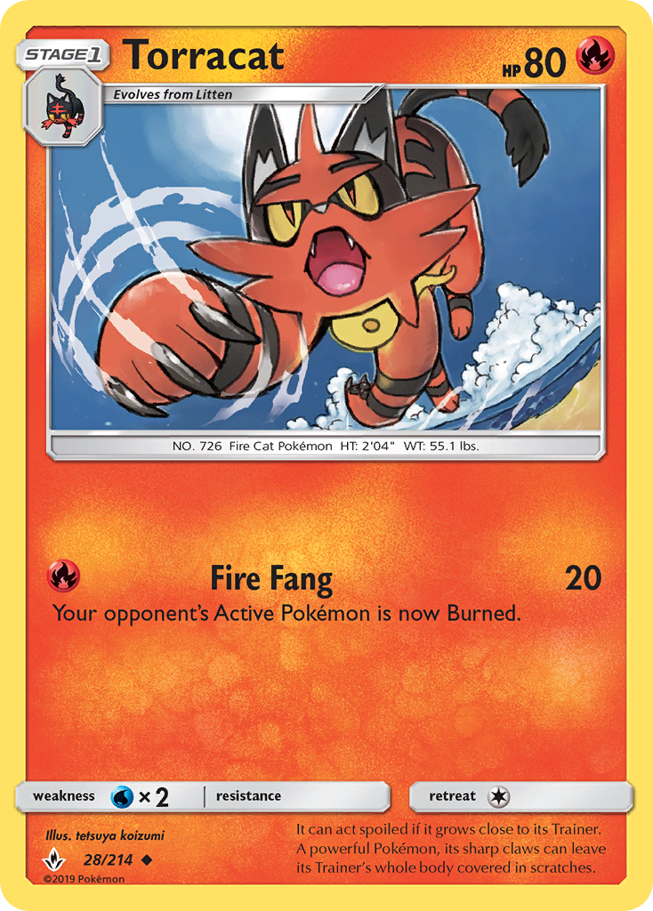 Torracat — illustrated card