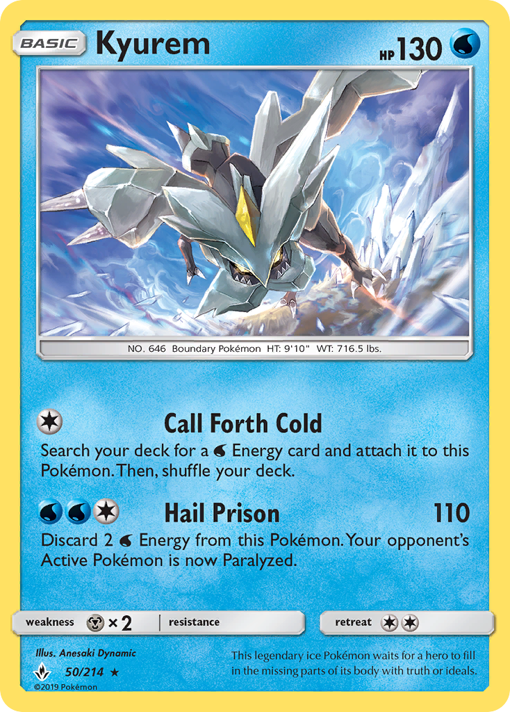 Kyurem — illustrated card