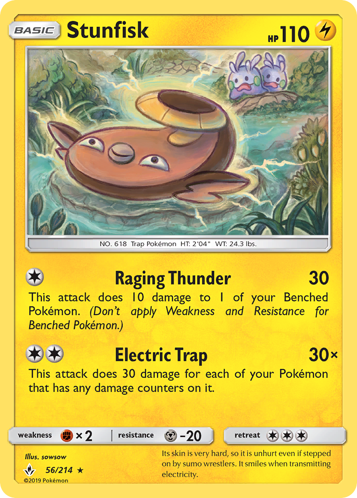 Stunfisk — illustrated card