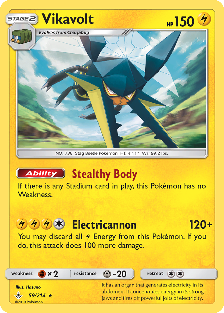 Vikavolt — illustrated card