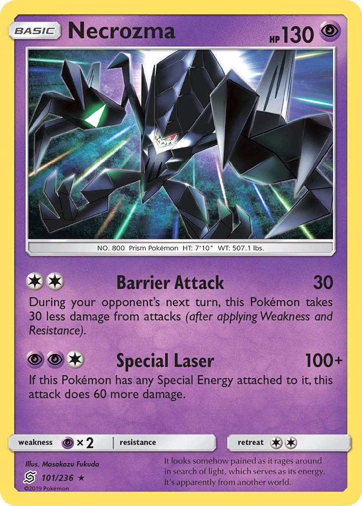 Necrozma — illustrated card