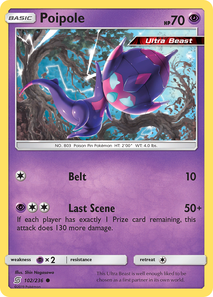 Poipole — illustrated card