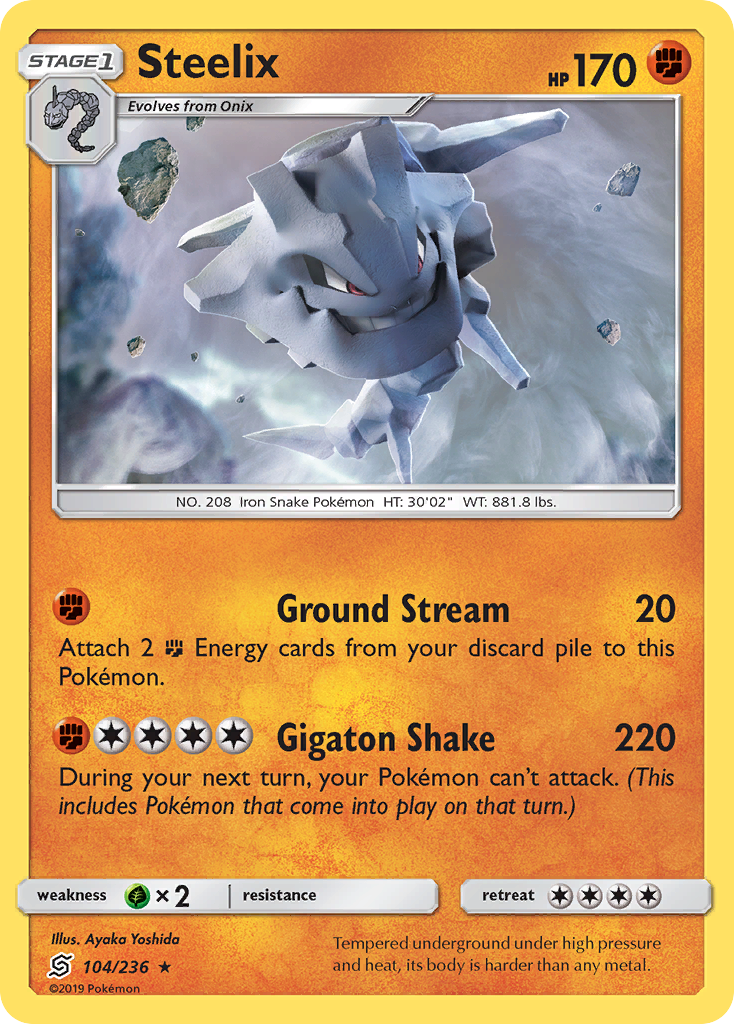 Steelix — illustrated card