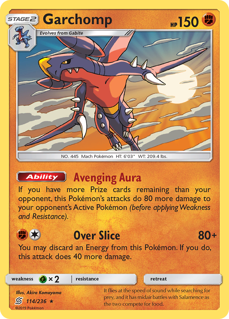 Garchomp — illustrated card