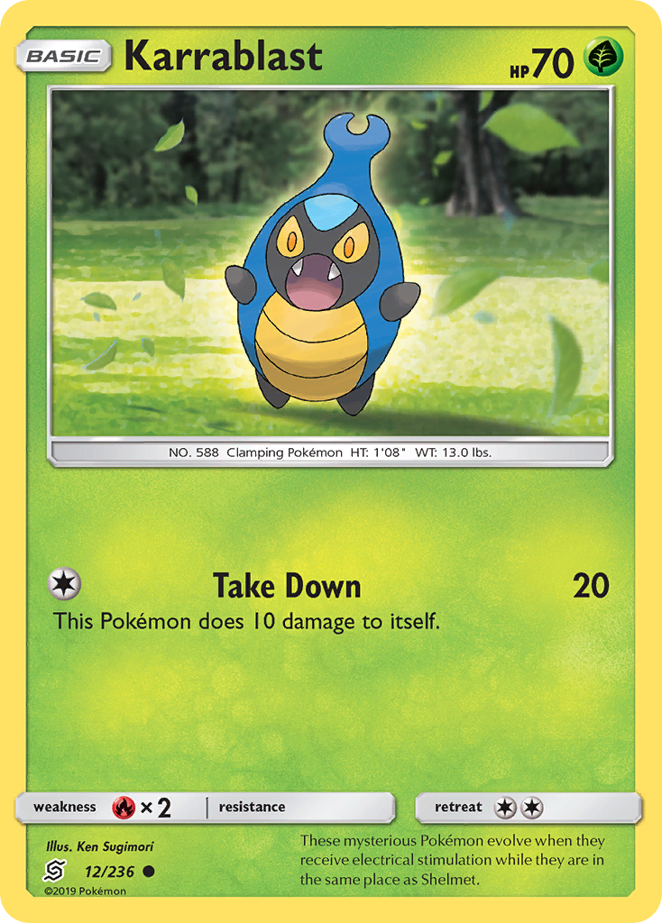Karrablast — illustrated card