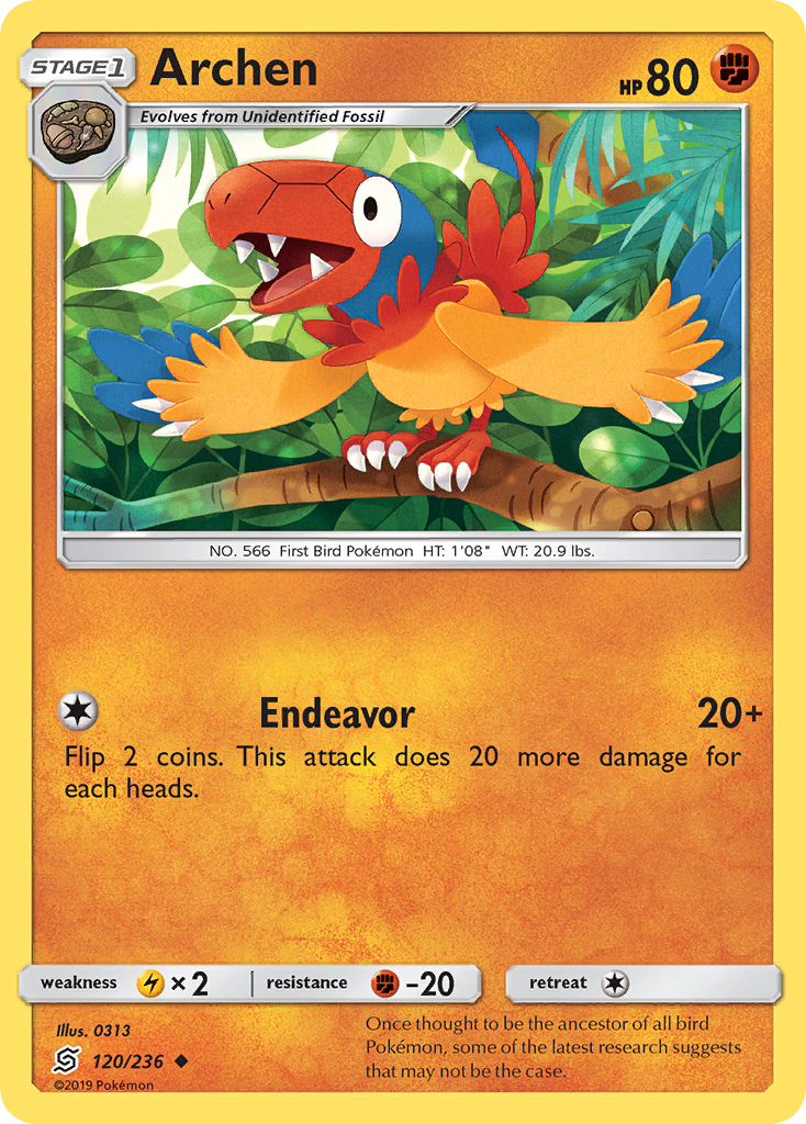 Archen — illustrated card