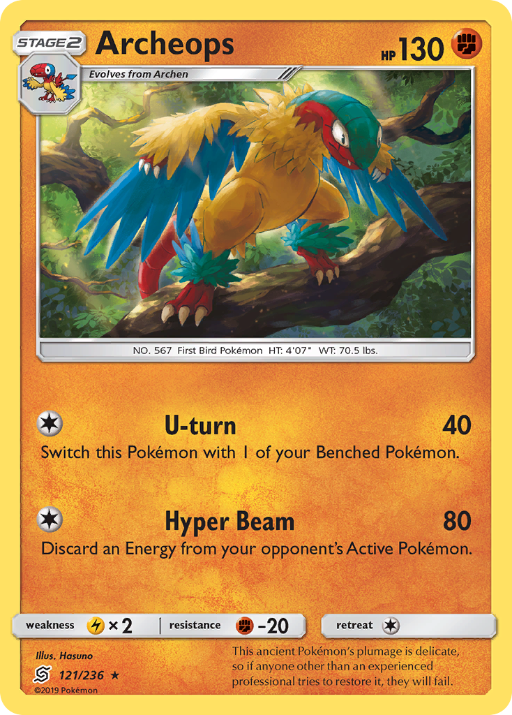 Archeops — illustrated card