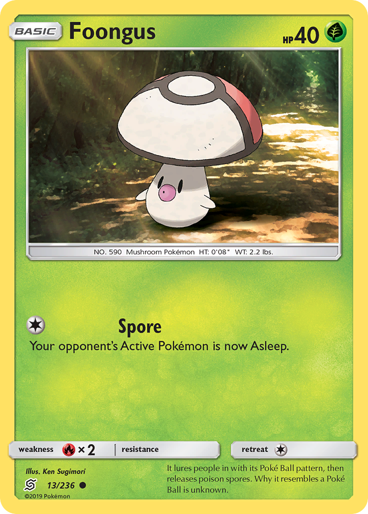 Foongus — illustrated card