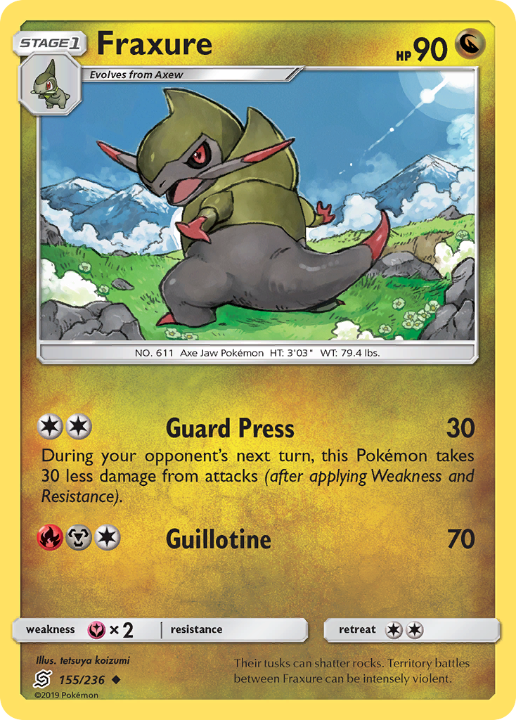 Fraxure — illustrated card