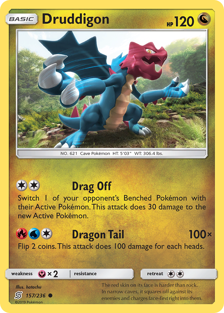 Druddigon — illustrated card