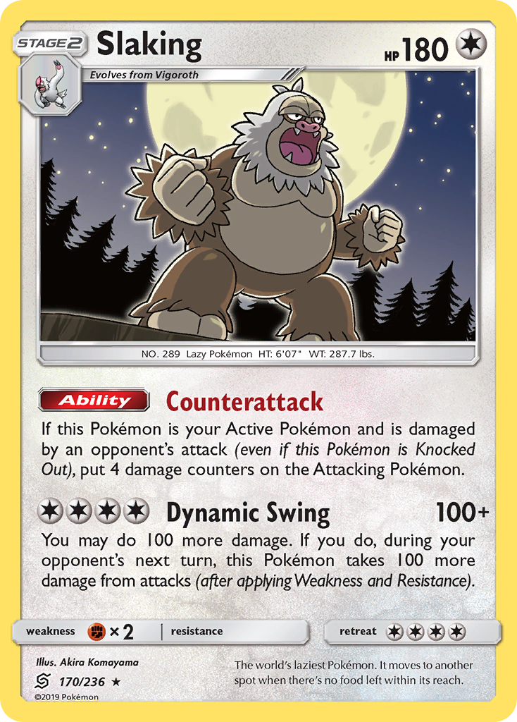 Slaking — illustrated card