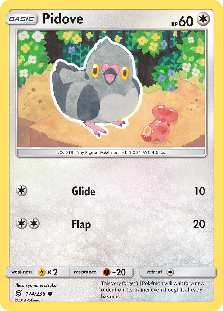 Pidove — illustrated card
