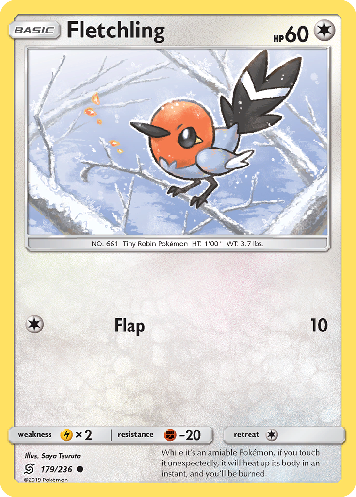 Fletchling — illustrated card