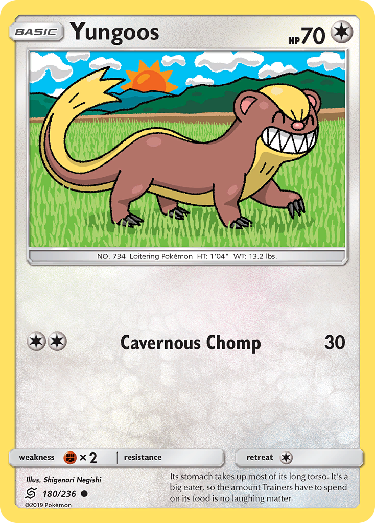 Yungoos — illustrated card