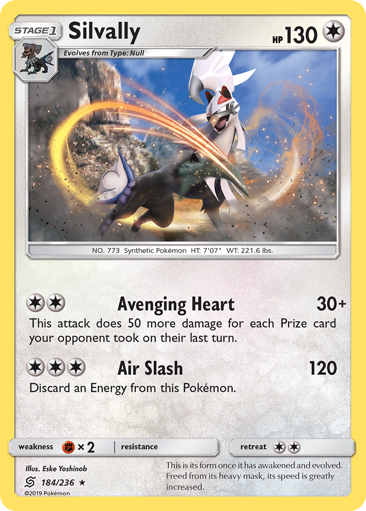 Silvally — illustrated card
