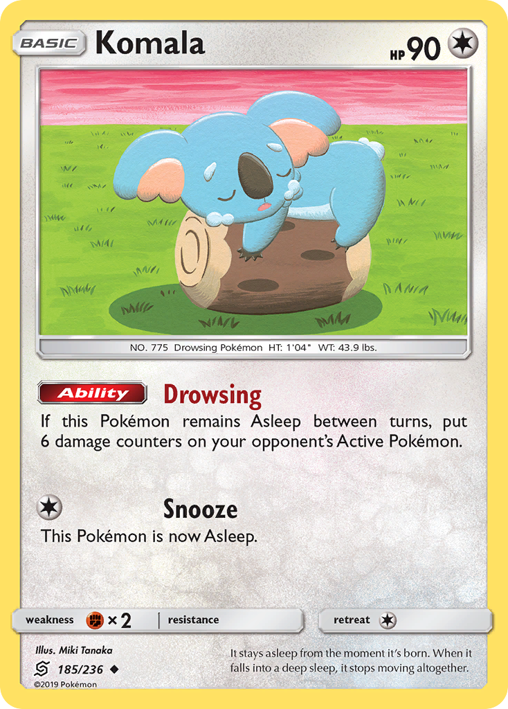 Komala — illustrated card