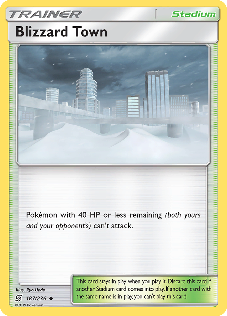 Blizzard Town — illustrated card
