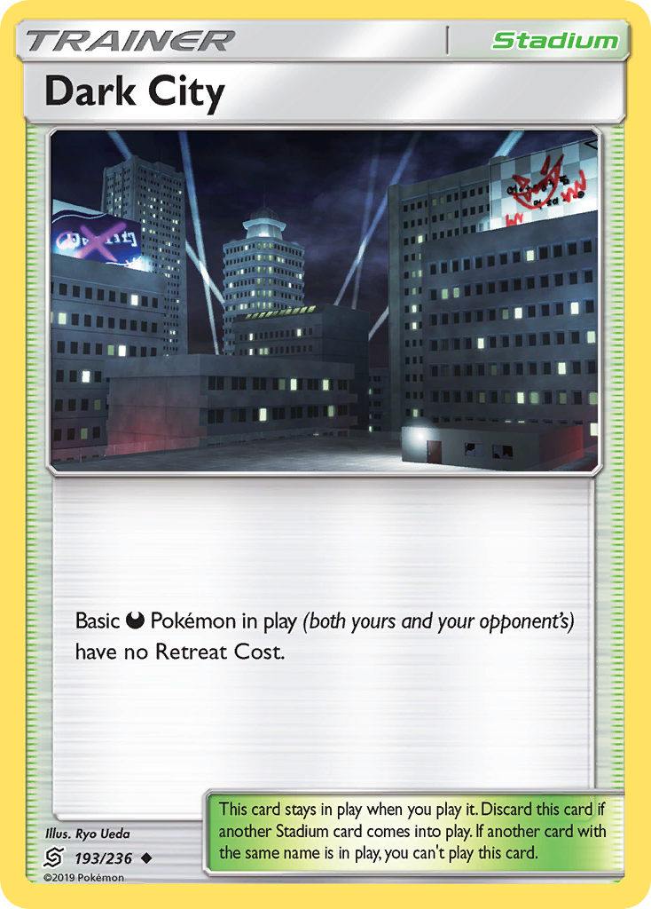Dark City — illustrated card
