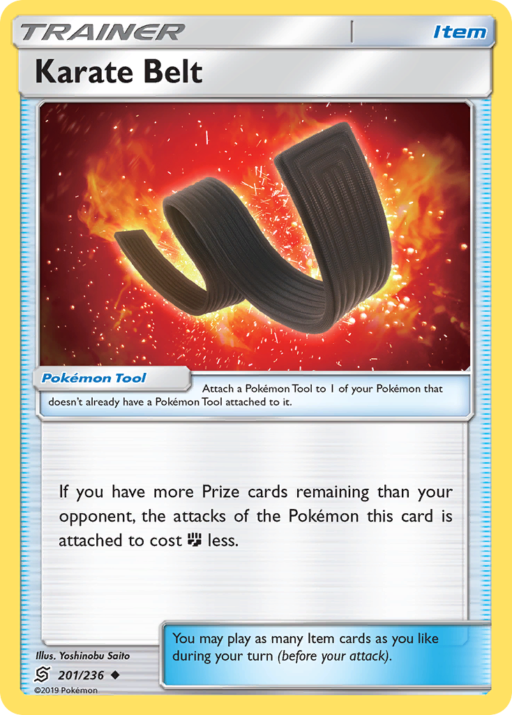 Karate Belt — illustrated card